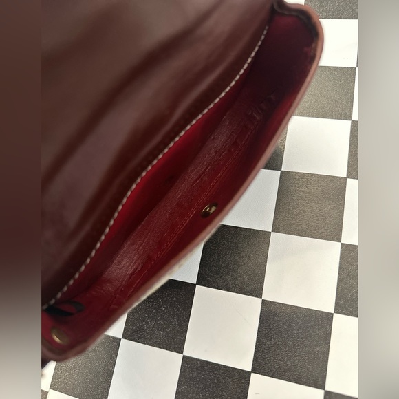 DOONEY AND BOURKE BROWN MONOGRAM LOGO WRISTLET WALLET POUCH - Picture 6 of 12